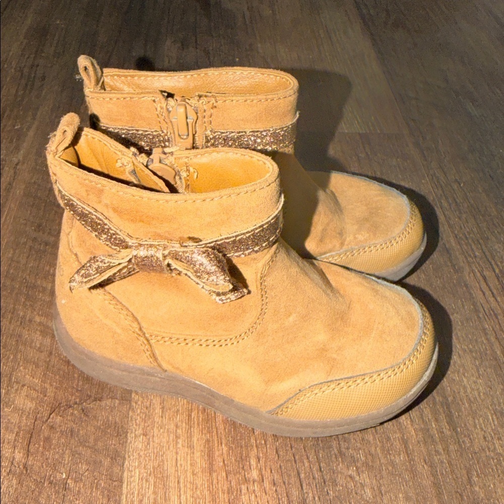 Stride Rite 360 Elaine girl brown boots size 7